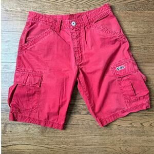 Vtg Napapijri Geographic Cargo Shorts Size 32
